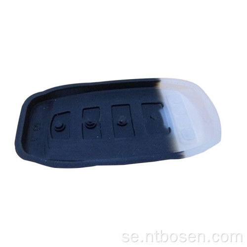 Anpassade 4 nycklar Hot Sale Silicone Rubber Car Key Covers avlägsna silikonnyckelfodral